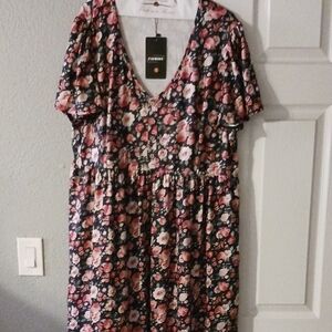 Floral Midi Dress